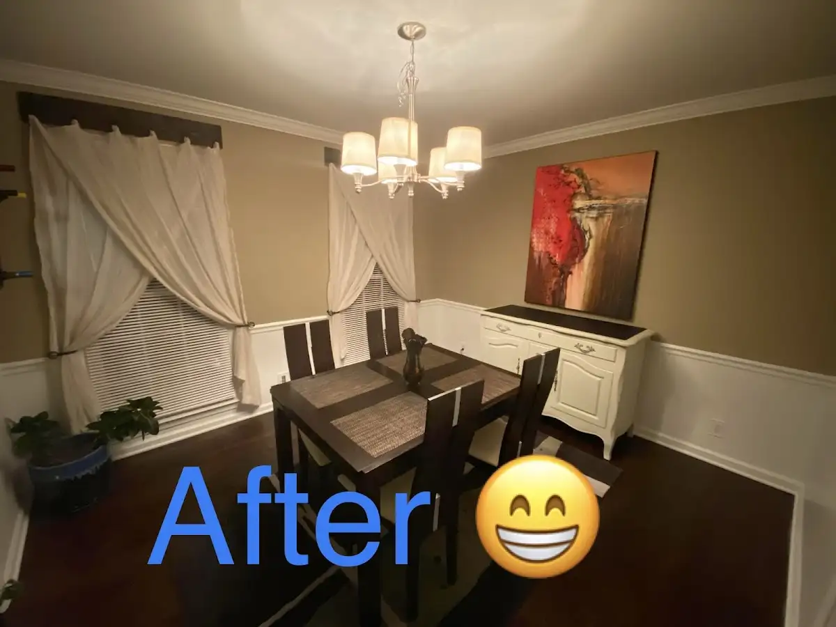 Professional dining room restoration after water damage in Ralston