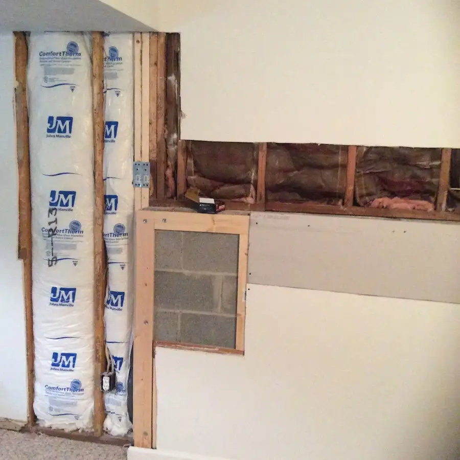 Wall insulation replacement during Structural Drying in Ralston